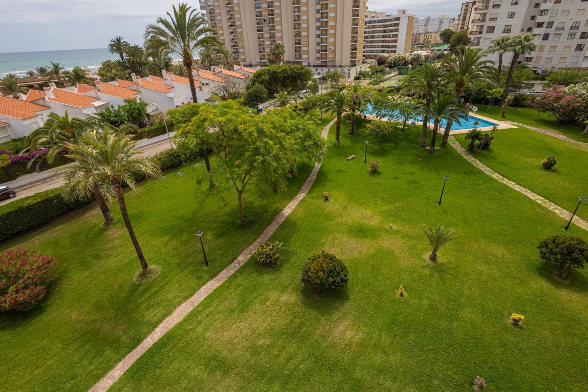Apartamento Con Piscina Y Zonas Comunes Playa de Gandia Buitenkant foto